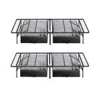 Large capacity quilt storage bag clear window Folding bag clothes blanket bedding storage bag organizer under bed storage