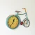 Import Large Nostalgic Wrought Iron Bicycle Floor Clock from China