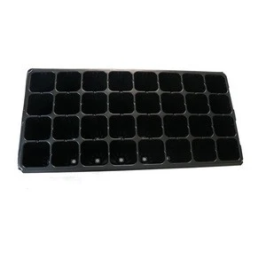 Large shallow plant tray for sale plastic nursery plant seed tray