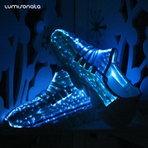 Latest Design Rechargeable LED Light up Glowing Dance Shoes