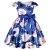 Import Latest Western Pattern Design Party Wear Kid Children Dress For Kid Girl from China