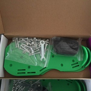 Lawn and garden construction epoxy floor spikes shoes
