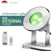 led underwater light DC12Volt SS316L 3W RGB External Control Underwater Light For Swimming Pool