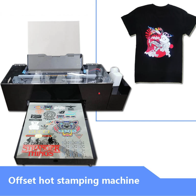 LINKO Facotry Hot Popular Modified  L1800 Printer 1 White 4 Colors Ink  A3 PET Film Printer for Printing T-shirt