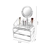 Lipstick Storage Box Makeup Brush Holder Table Nail Polish Rack Acrylic Makeup Organizer for Cosmetics Containers