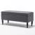 Import Living Room Upholstered Foot Stool Space Saving Storage Bench Ottoman Stool Seat from China