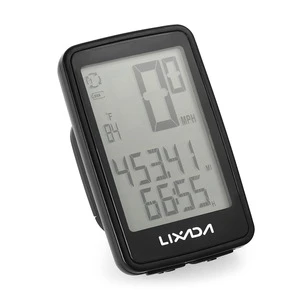 Lixada USB Rechargeable Wireless Bike Computer With Cadence Sensor Bicycle Speedometer Odometer Y5711