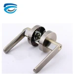 Locksmith Supplies New Door Handle and Lock on the Door