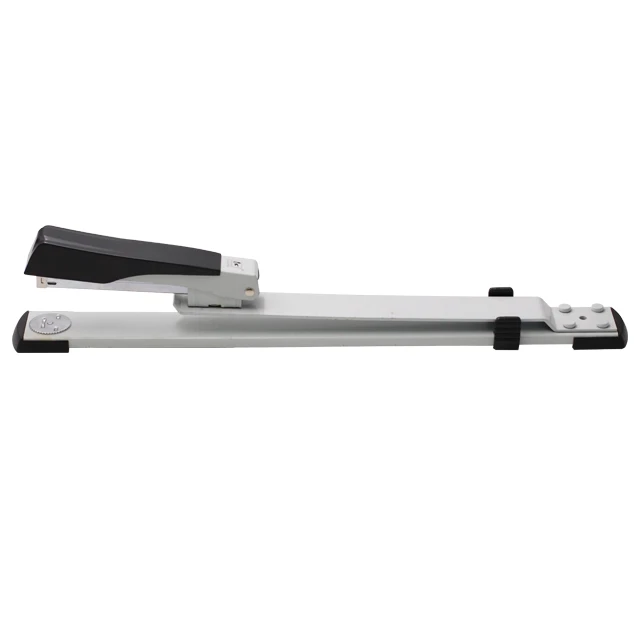 Long arm paper desktop stapler for magazine
