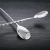 Import Long Handle Stainless Steel Bar Cocktail Stirring Twisted Spoon Fork from China