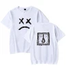 Loose Rap Street Round-collar Mens Short-sleeved T-shirt Hip Hop Clothing