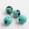 Loose rhinestone turquoise stone beads for necklace