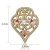 Import LOTUS Moroccan style 24K gold pendant water drop necklace dubai jewelry from China