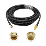 Low loss RG58 antenna extension cable SMA Male to SMA female pigtail cable assembly