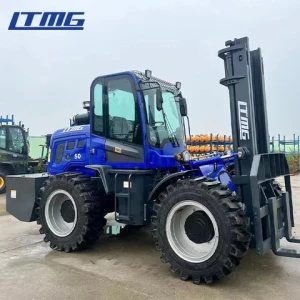 LTMG lifter machine forklift off road 3 ton 3.5 ton 4 ton 5 ton 4WD all terrain forklift for sale