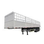 LUJUN made Vehicle Master animal fence transport trucks trailer cargo semi trailer fence semi trailer