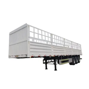 LUJUN made Vehicle Master animal fence transport trucks trailer cargo semi trailer fence semi trailer