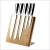 Import Luxury Bamboo Wood Magnetic Knife Block Holder with Enhanced Magnets from China