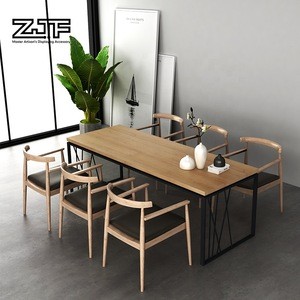 Luxury i shape conference table executive office furniture modern wood office desk