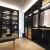 Import Luxury Modern Furniture Cabinets Clothes Closet  Walk In Wardrobe LED Light Villa Bedroom Closet from China