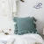 Import Luxury Pink Green White 18*18inches Sofa Decorative Knitted Pillow Case Cushion Cover with Pom Poms from China