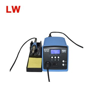 LW-80 Lead-Free ESD Electric Digital Soldering Station with Soldering Iron/rework station