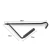 Import Manual Tire Crank Rocker Wrench Car Jack with Folding Handle Scissors Vehicle Tool Accessories from China