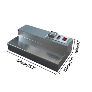 manual use of wrapping machine for packing box