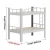 Import manufacturer Steel tube metal double bunk beds for army or school from China