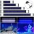 Import Manufacturer supply aquarium LED lamp brackets white and blue extendable bracket fish tank light from China