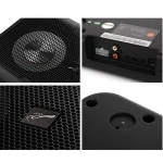 Manufacturers wholesale Double 6 inch  Woofer design V6 Active 120w car subwoofer