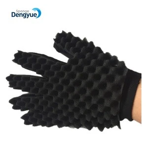 Manufacturing Wave Twist Brush Gloves Styling Tool For Curly Hair Styling Care doubles Sponge Gloves