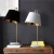 Import Marble Pad Stone Table Lamp Living Room stone holder lounge  lights desk top Art Design Lamp from China