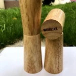 MASREDEL Gold Furniture Leg Cone Tube Inclined Sofa Foot for Cabinet Table Legs Rubber Foot Screw Furniture Accessories
