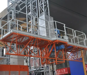 mast climbing working platform/construction platform