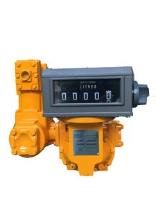 mechanical register digital flow meter for diesel fuel oil chemical liquid