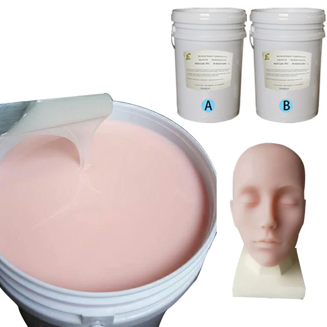 Medical grade liquid Rtv2 silicone rubber for softest sexy artificial breast crossdresser