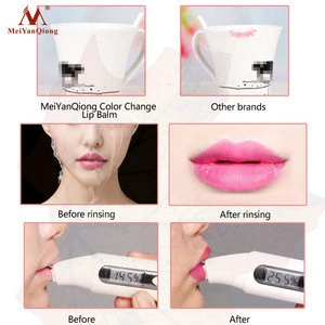 MeiYanQiong Brand Lips Color Balm Makeup for Women Waterproof Magic Shea Butter Moisturizing Color Change Lip Balm