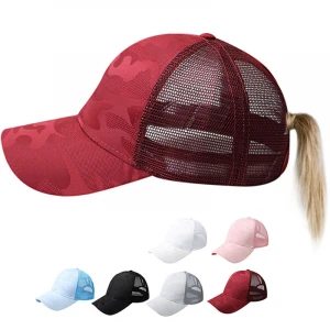 Mesh Dome Cap Adjustable Anti-uv Summer Hat Beach Hat Anti-Sweat Breathable Baseball Caps Sports Cap for Men