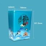 Metal Box for Tea Tin Gift Packaging Sugar Coffee Jar Storage Canister Set With Lid Storage Container Source Manufacturer