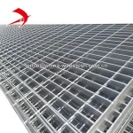 Metal building materials hot dipped 30 x 3mm galvanized steel grating
