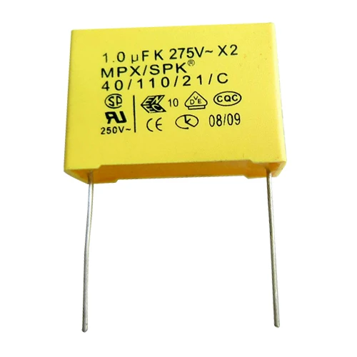 Metallized polypropylene film capacitor Class X2 275Vac and 305Vac