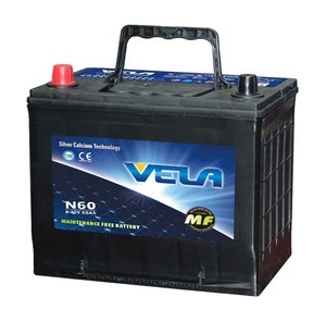 MF N50Z 12V 60Ah batteries for auto electrical system