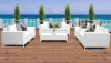 Miami 1+2+3 Sets Poly Rattan Outdoor Wicker Patio Furniture Garden Sofa Set