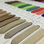 Microfiber Material Breathable Artificial Genuine Leather Suede Fabric