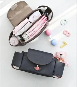 Mini Strip Organiser Side Bag Stroller Organizer Diaper Bag for Baby