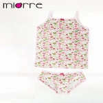 MIORRE OEM NEW 2017 KID'S GIRL TOPS & T-SHIRTS COLLECTION UNDERSHIRT CAMI TANK TOP & UNDERWEAR SET