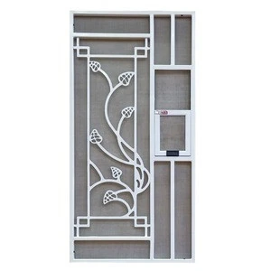 Modern Aluminum Security High Quality Window With Grill Design And Mosquito Net