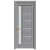 Import Modern Design Environmental WPC Frosted Glass Bathroom Door from China