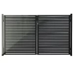 Modern fence retractable fence gate barrier contact electric gates and fence design